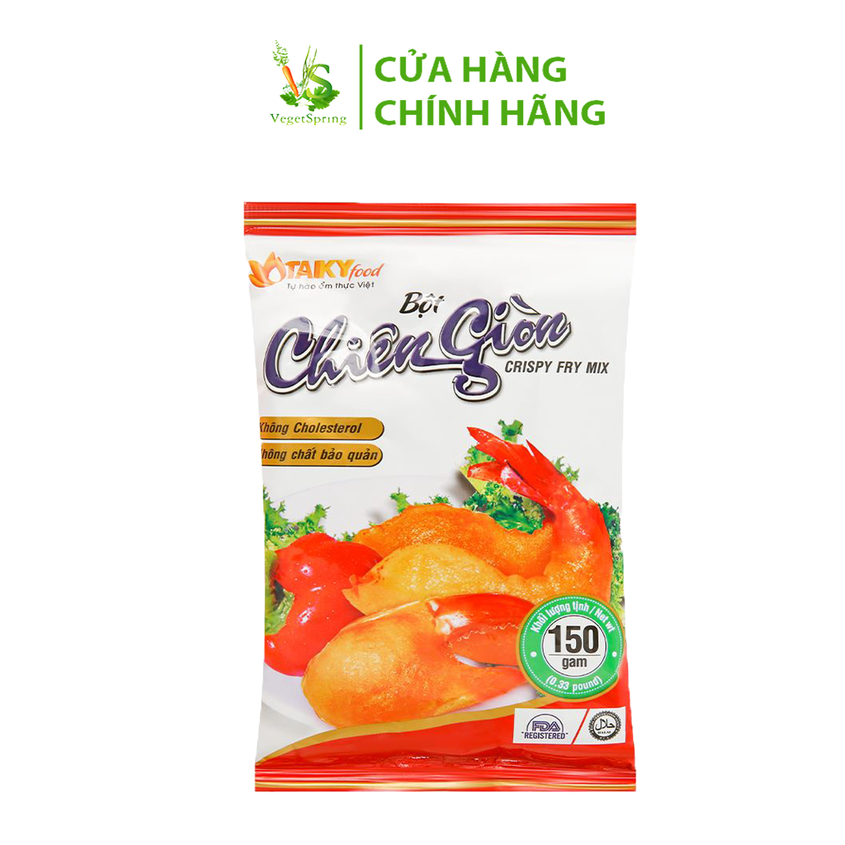 Bột Chiên Giòn Tài Ký 150g/1kg