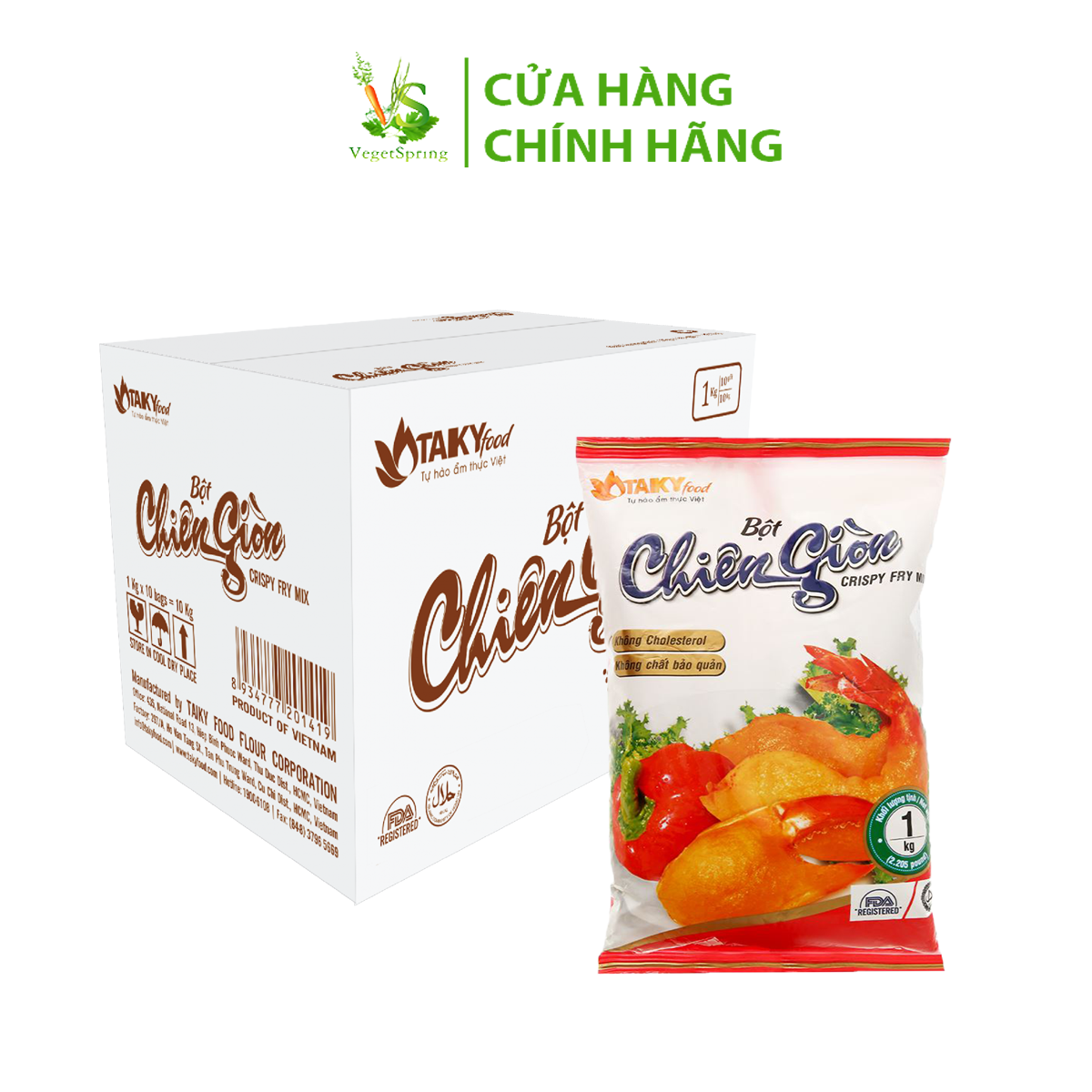 Bột Chiên Giòn Tài Ký 150g/1kg