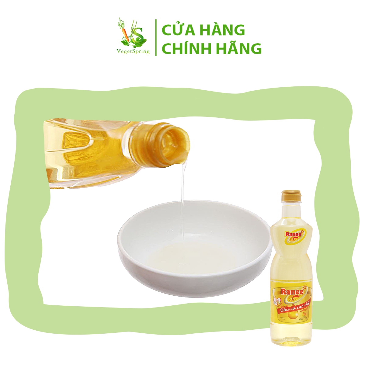 Dầu Cá Ranee 950ml