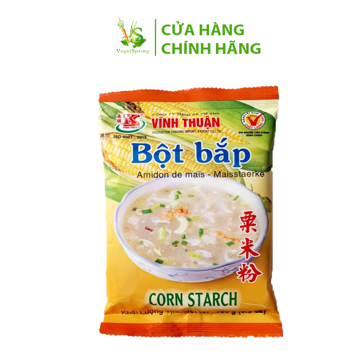Bột Bắp Vĩnh Thuận 150g/400g