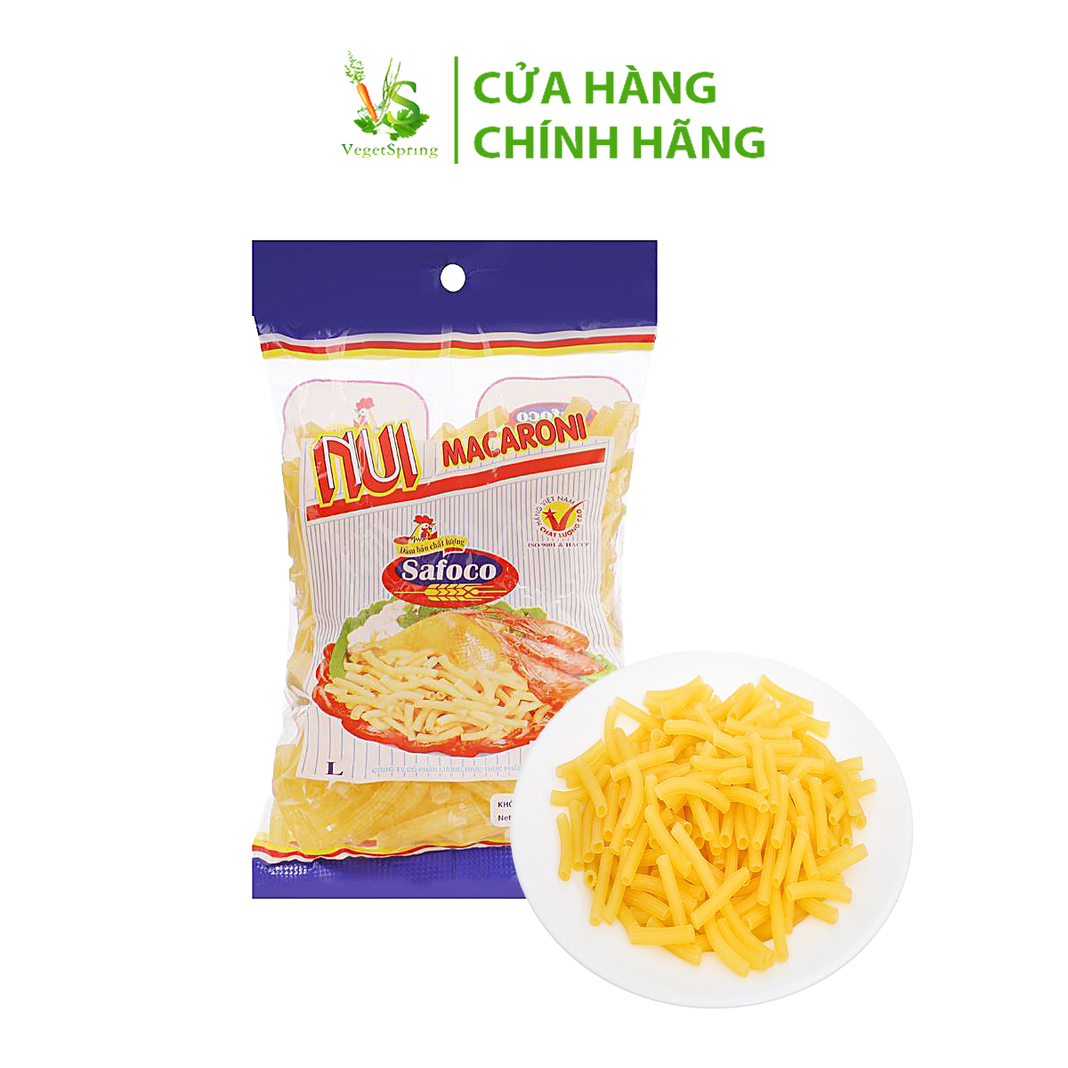 Nui Ống Safoco 200g/400g
