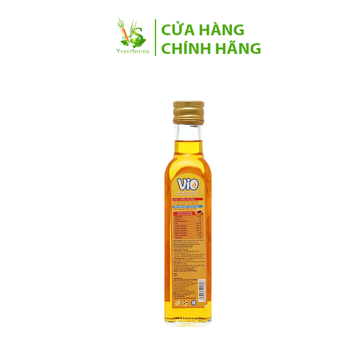 Dầu Gấc Vio Tường An 250ml