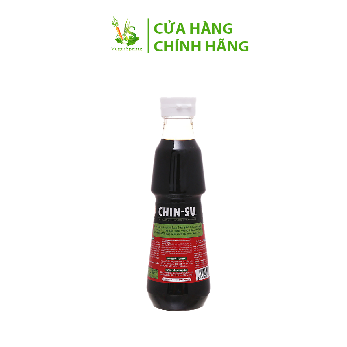 Nước Tương Chinsu Nấm Shiitake 330ml