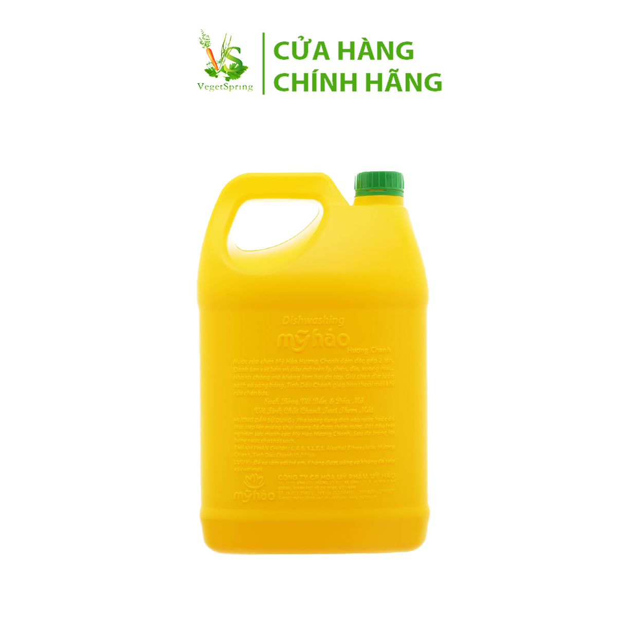 Nước Rửa Chén Mỹ Hảo Hương Chanh 3,6kg