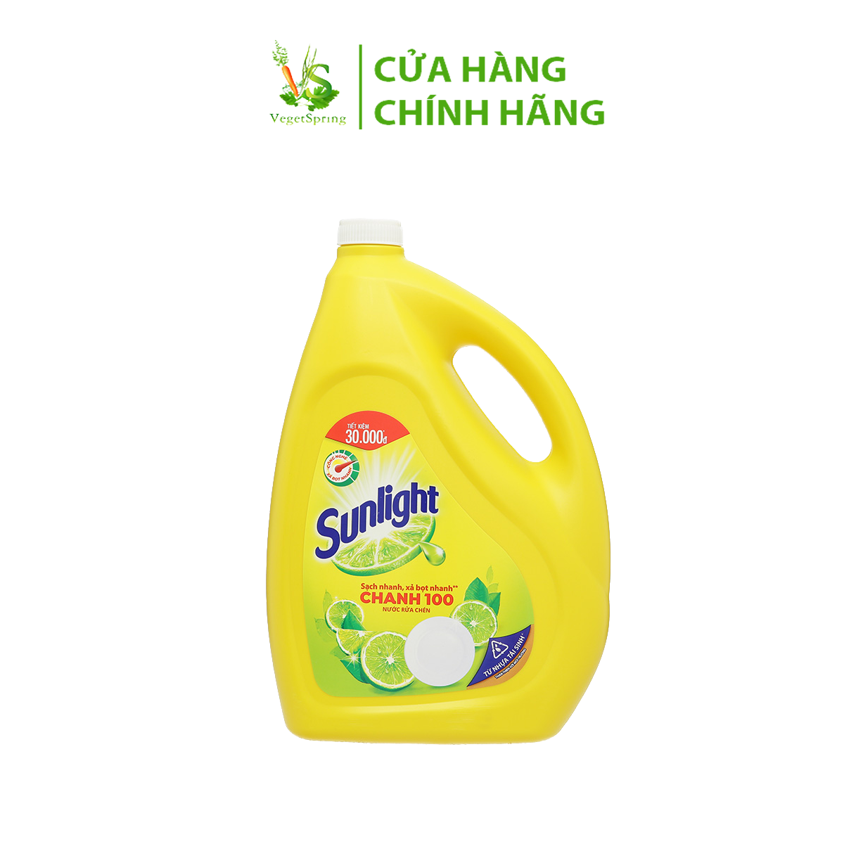 Nước Rửa Chén Sunlight Chanh 100 3,6kg