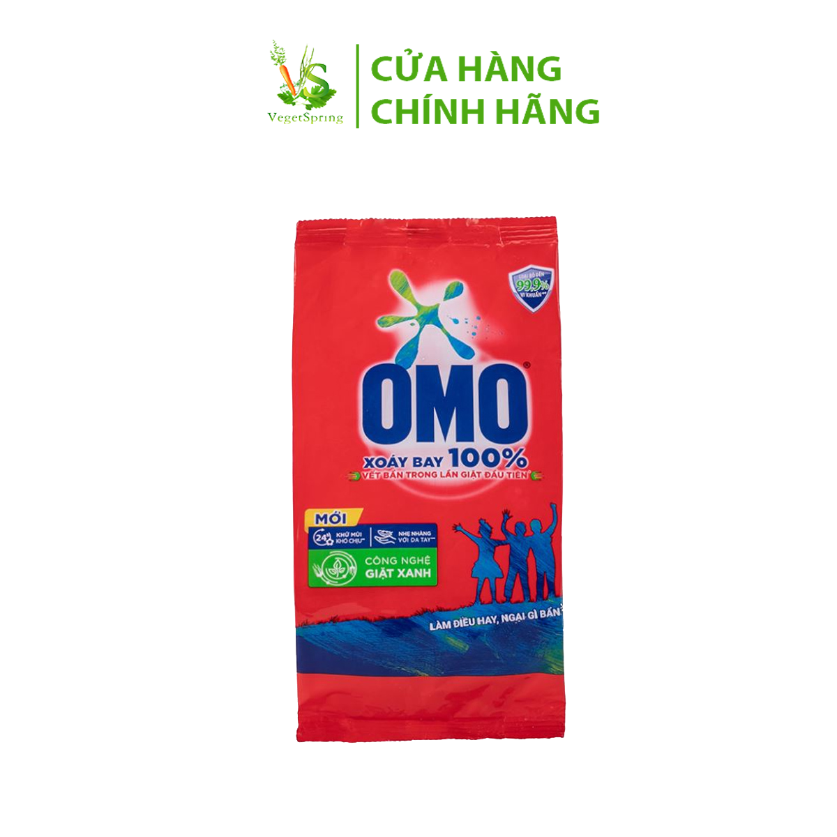 Bột Giặt OMO Công Nghệ Giặt Xanh 380g/770g