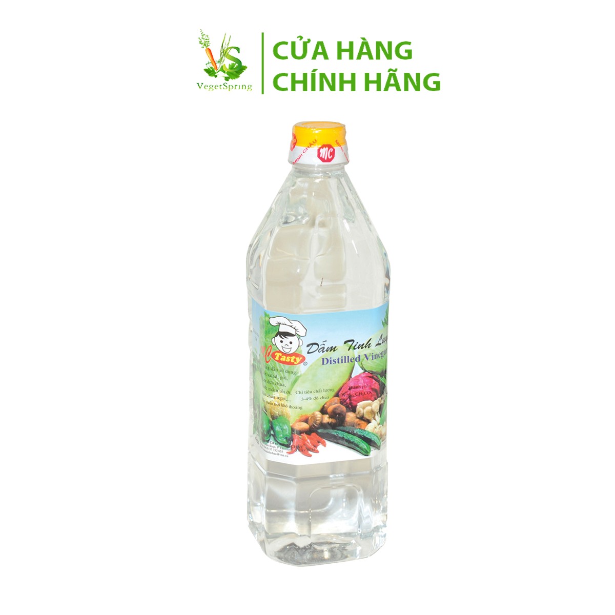 Dấm Tinh Luyện Minh Châu 40% - 1L
