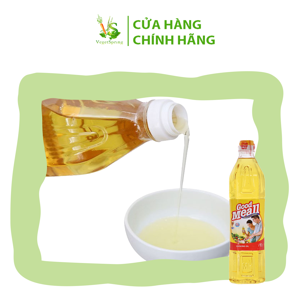 Dầu Ăn Good Meall (Cooking Oil) Minh Huê 1L