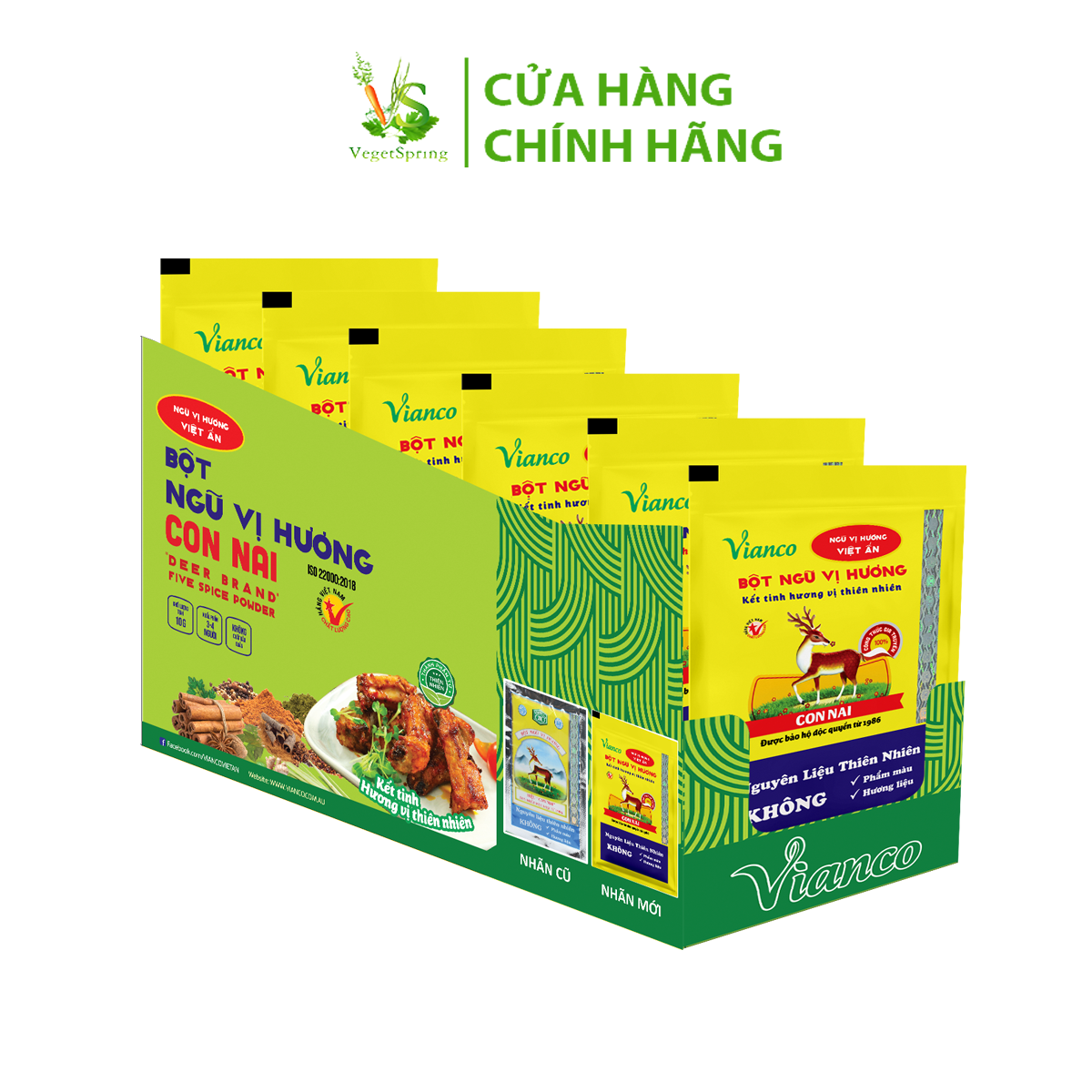Ngũ Vị Hương Việt Ấn (Vianco) 5g/10g