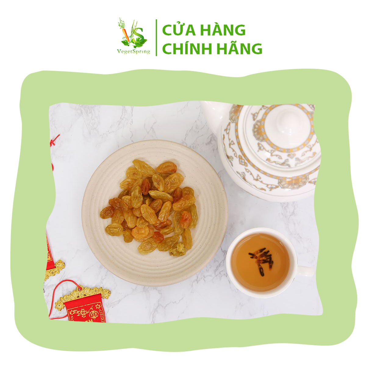 Nho Khô Vàng 500g